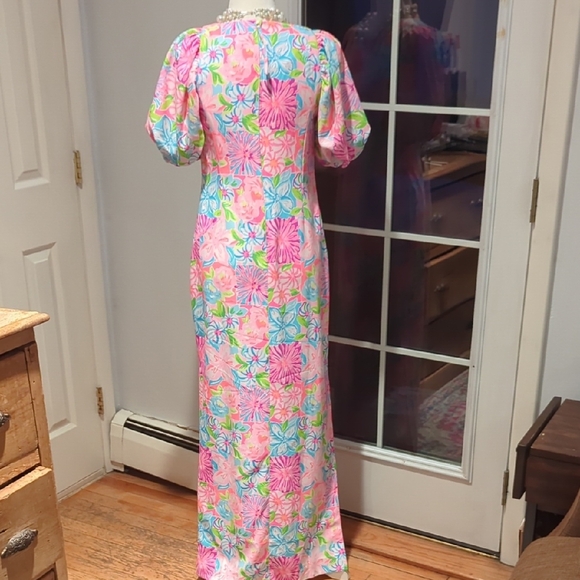 Lilly Pulitzer Vibrant Floral Maxi Dress - Picture 6 of 10